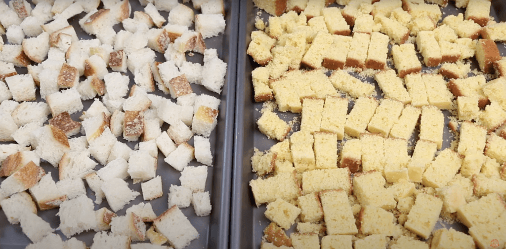 French bread and cornbread